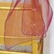 10 Pieces Plum Organza Chair Sashes 8"x108" Sheer Elegant Event Decor